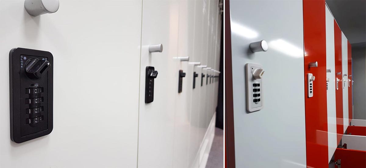 Thiết kế hiện đại của DL-12 phù hợp với khoá tủ gỗ công nghiệp, tăng tính thẩm mỹ.