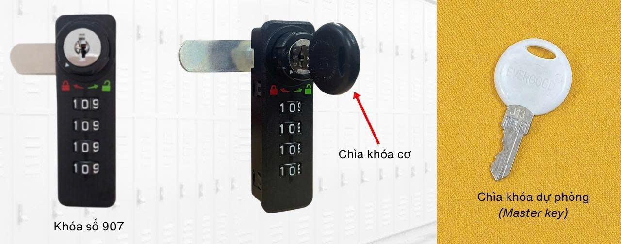 khóa số 907