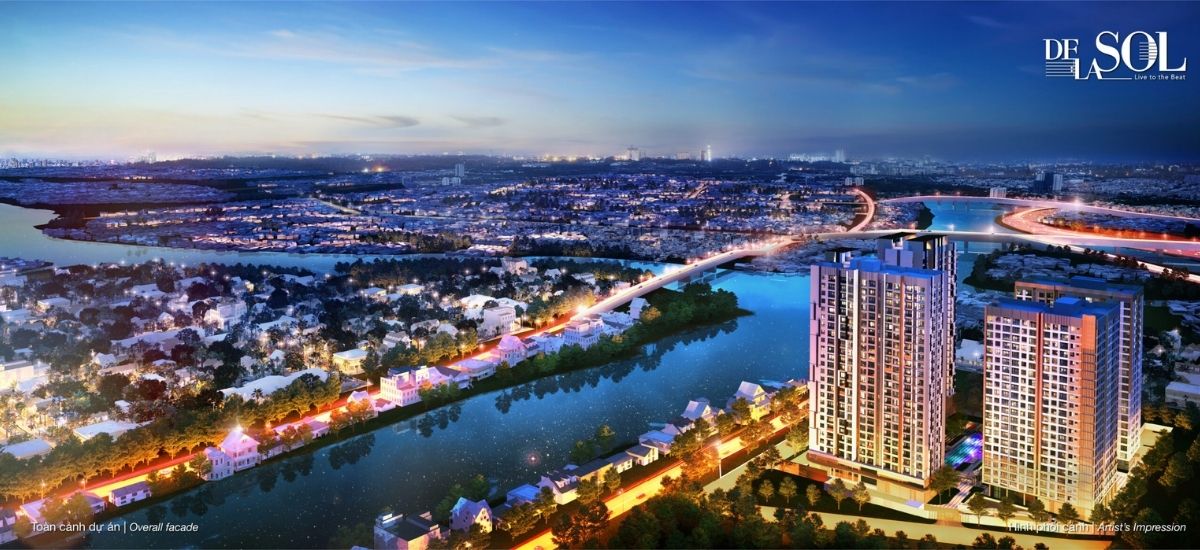 De La Sol - khu phức hợp cao cấp với các căn hộ chất lượng và tiện ích hiện đại.
