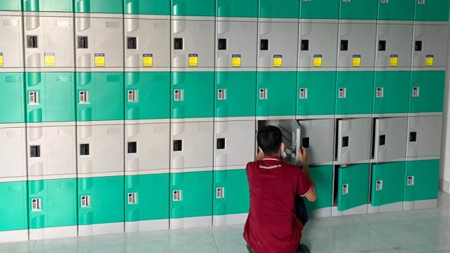 Hệ thống tủ ABS dòng NS5 được lắp đặt tại nhà máy nhựa Duy Tân