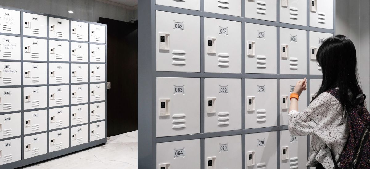 Tủ locker sắt mang lại giải pháp lưu tối ưu cho học sinh