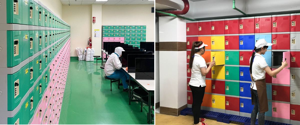 tủ locker cho công nhân