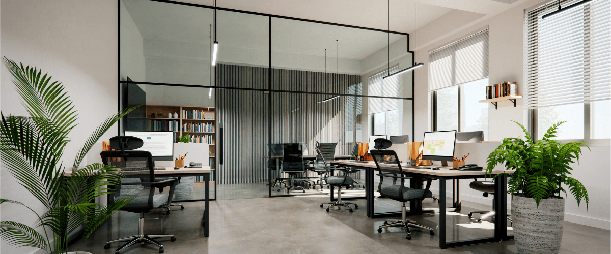 phân chia các khu vưc ngăn nắp