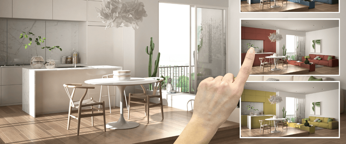 phối màu nội thất