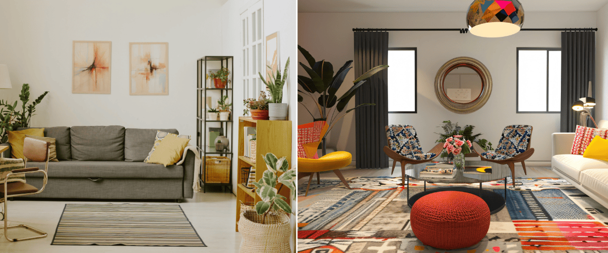 phối màu nội thất