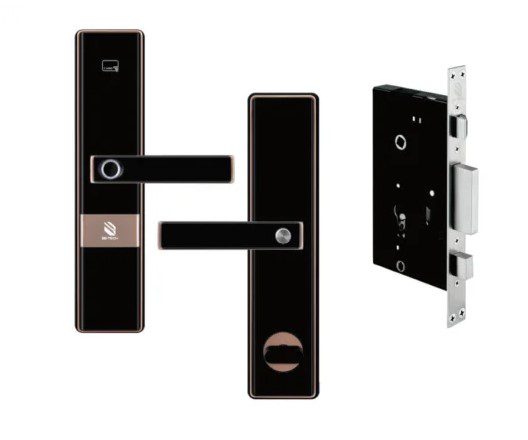 Khóa cửa lùa kính cường lực - Thế Giới Tủ Locker