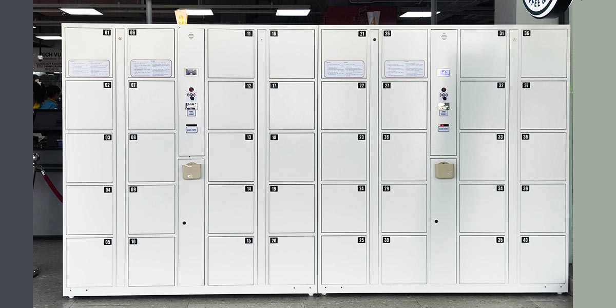 Tủ eLocker Barcode – giải pháp gửi đồ tiện lợi cho du khách