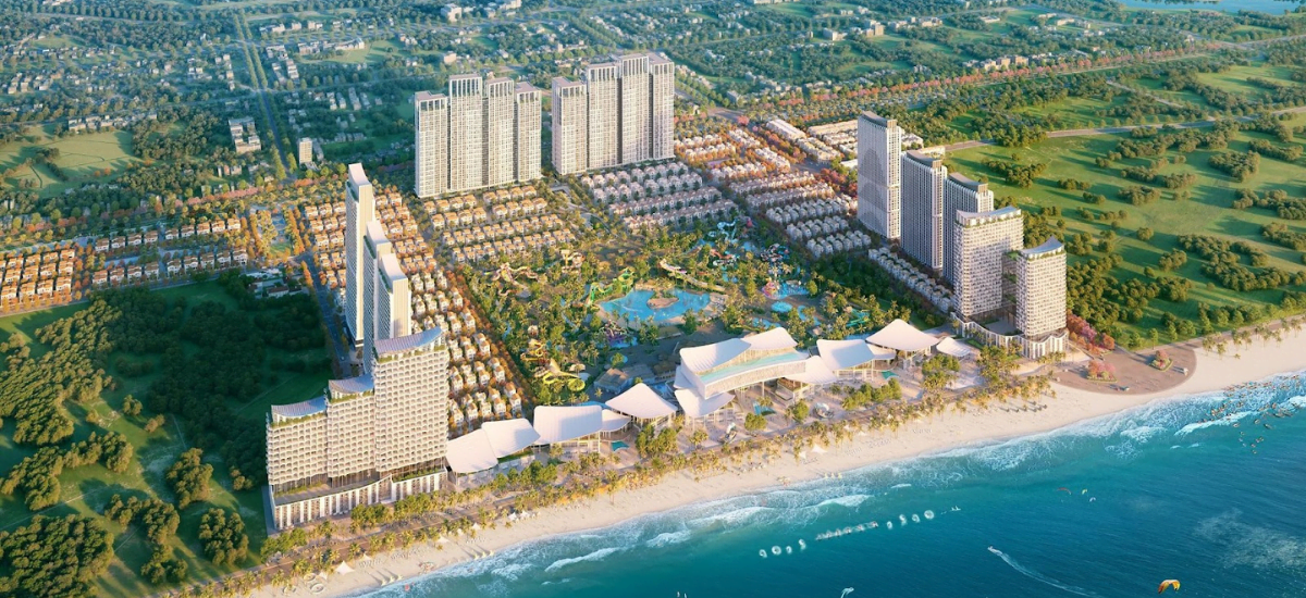 Phối cảnh đô thị Blanca City Vũng Tàu Sun Group