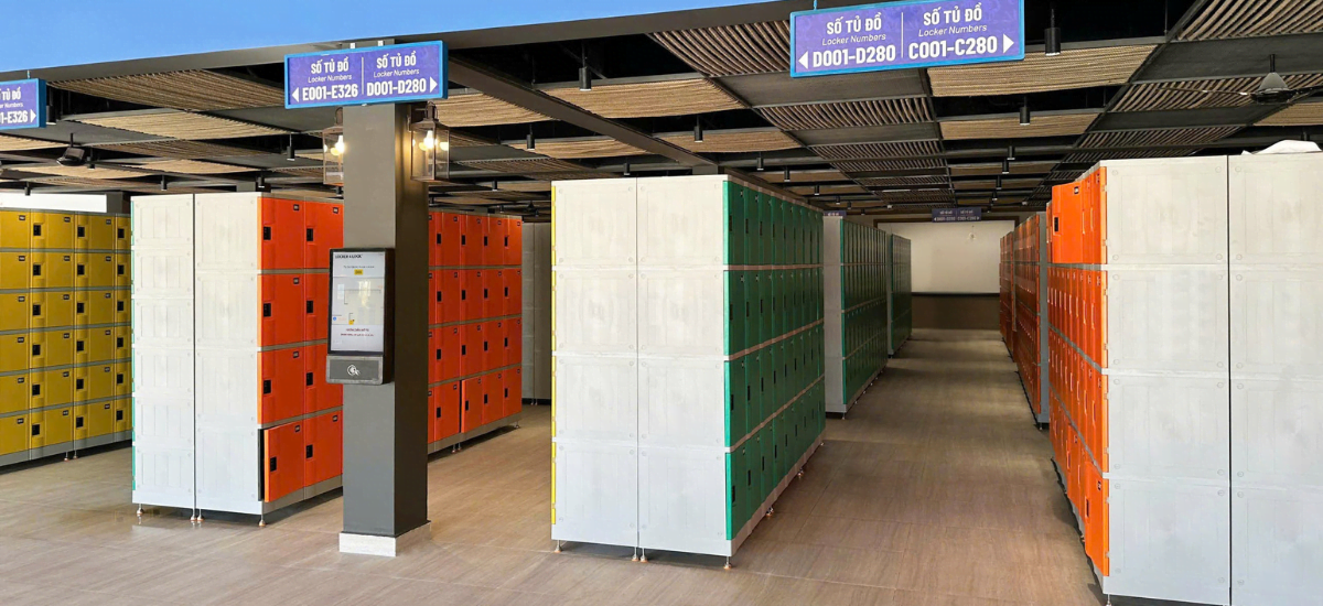 Hệ thống tủ Locker ABS Aqua Adventure Blanca City Vũng Tàu