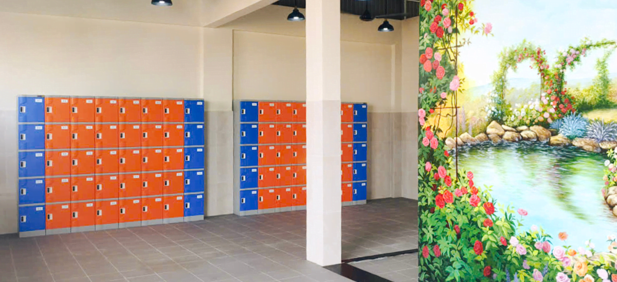Giải pháp tủ locker ABS và khóa điện tử tại TTC Trảng Bàng Tây Ninh