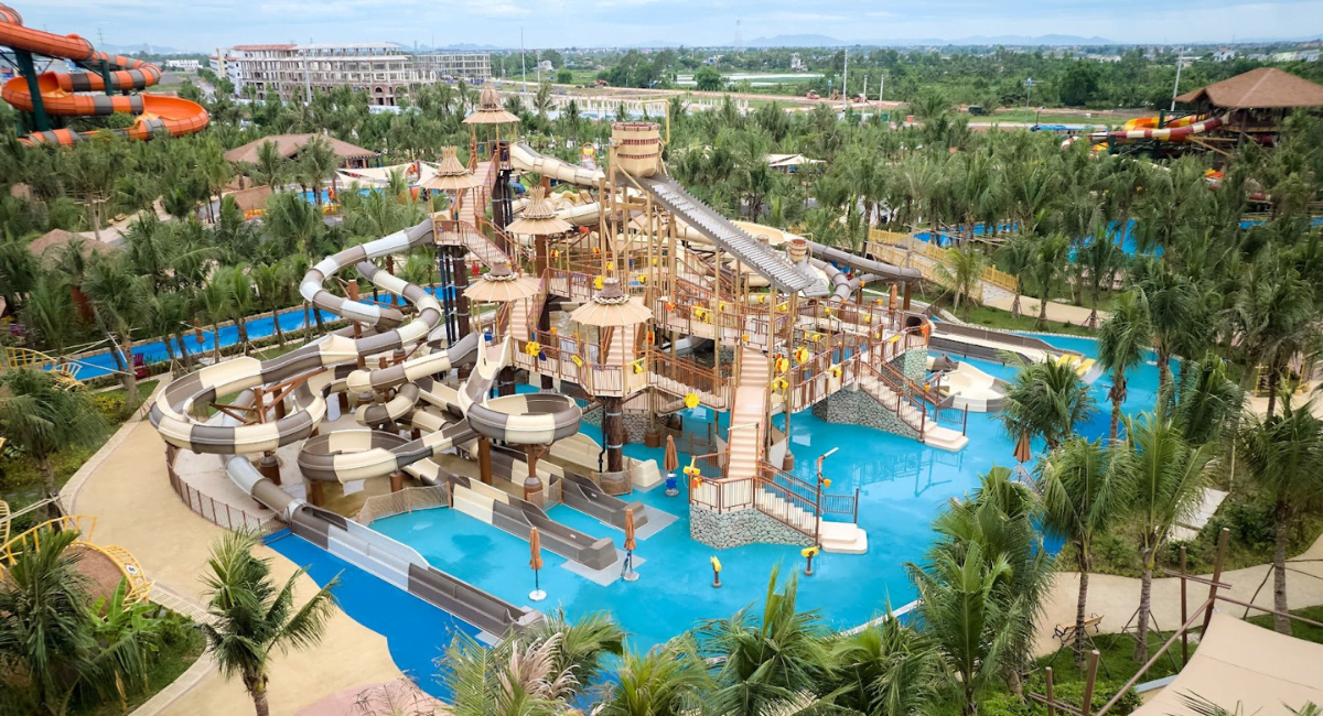 Phối cảnh tổng thể dự án Sun World Sầm Sơn của Sun Group tại Thanh Hóa.
