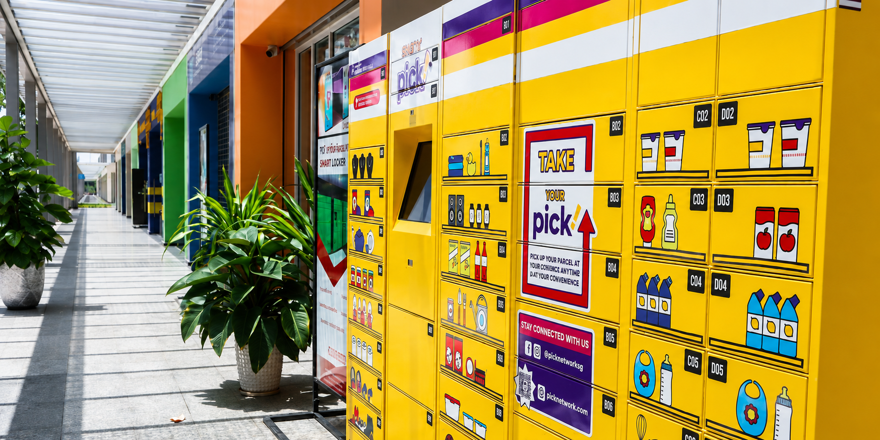 Giải pháp tủ Smart Locker