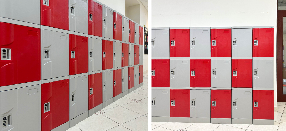 Hệ thống tủ Locker ABS được trang bị tại Trường quốc tế Canada (CIS)