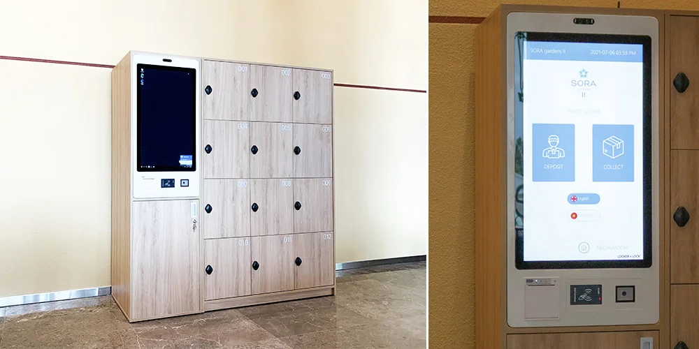Smart Locker tại SORA Garden ll