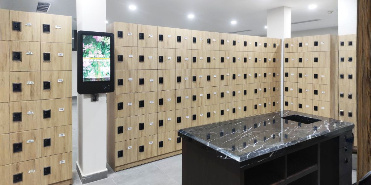 Tủ locker thông minh đáp ứng xu hướng tự động hóa trong nhiều mô hình vận hành hiện đại.